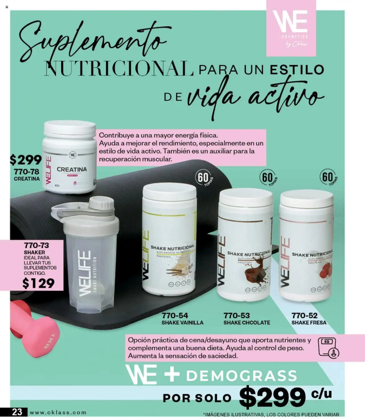 Nuevas ofertas de Cklass válidas en toda la República Mexicana desde el 16.09.2025. ¡Encuentra las mejores ofertas en Cklass - Catálogo We! | Página: 24 | Productos: Fresa