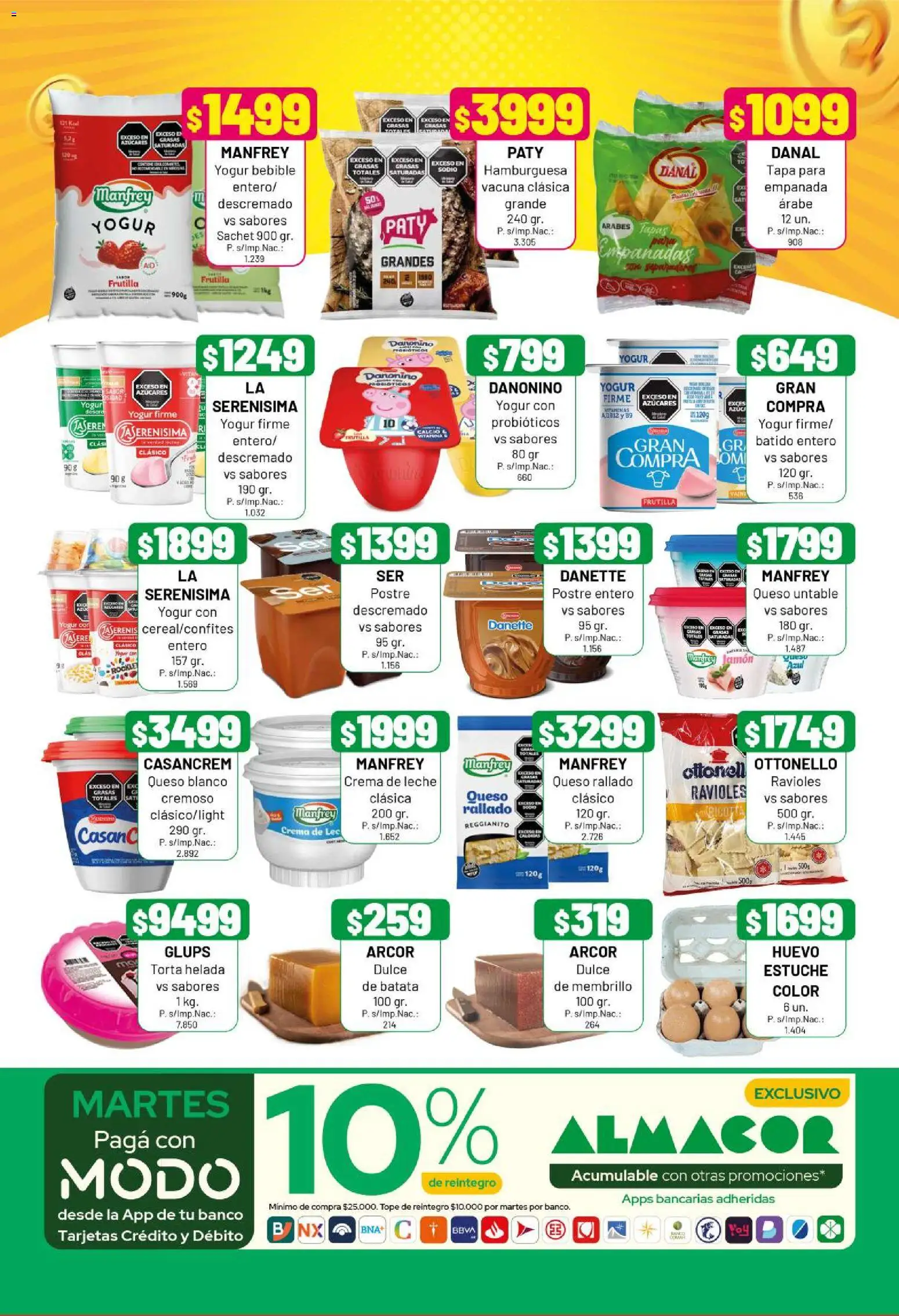 Almacor catálogo │ válido desde el 06.11.2025 | Página: 2 | Productos: Vitaminas, Crema de leche, Queso, Crema