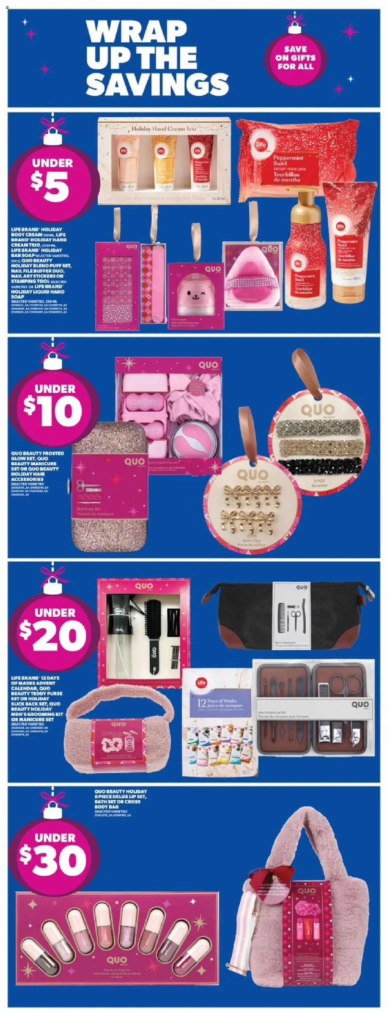 Real Canadian Superstore flyer valid from 16.10.2025 | Page: 31 | Products: Purse, Hand cream, Soap, Bath