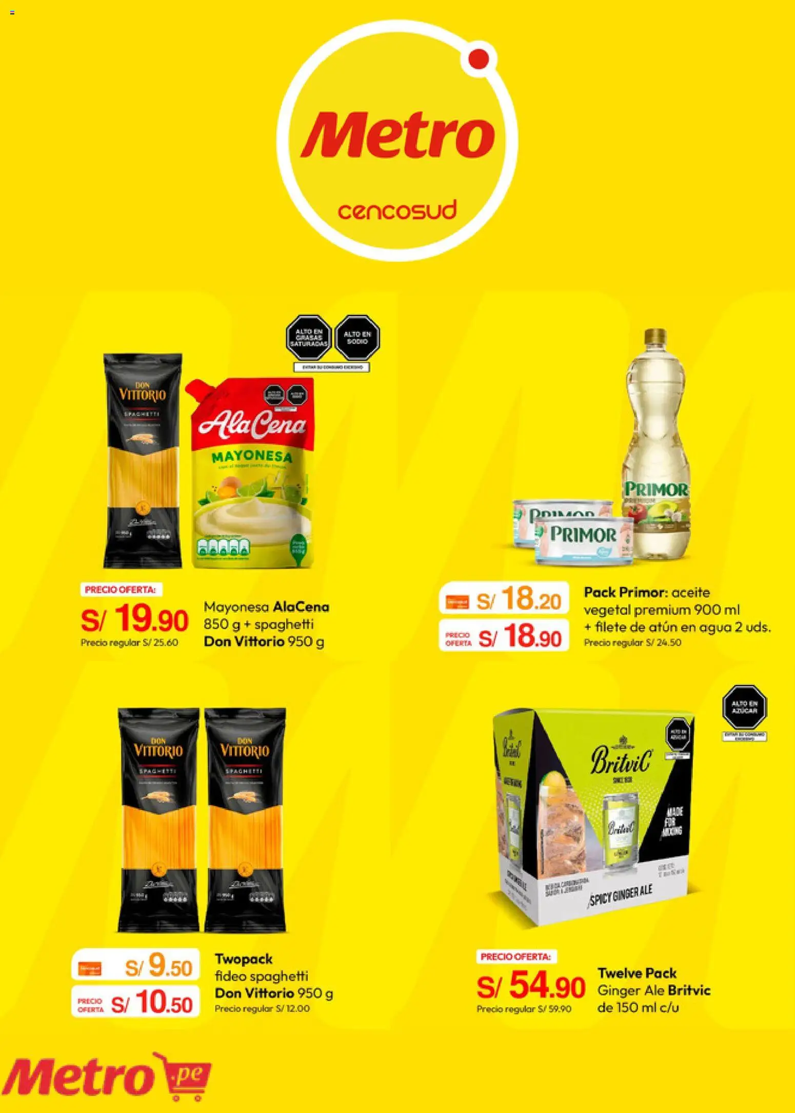 Catálogo Metro válido desde 13.04.2026 | Página: 2 | Productos: Aceite