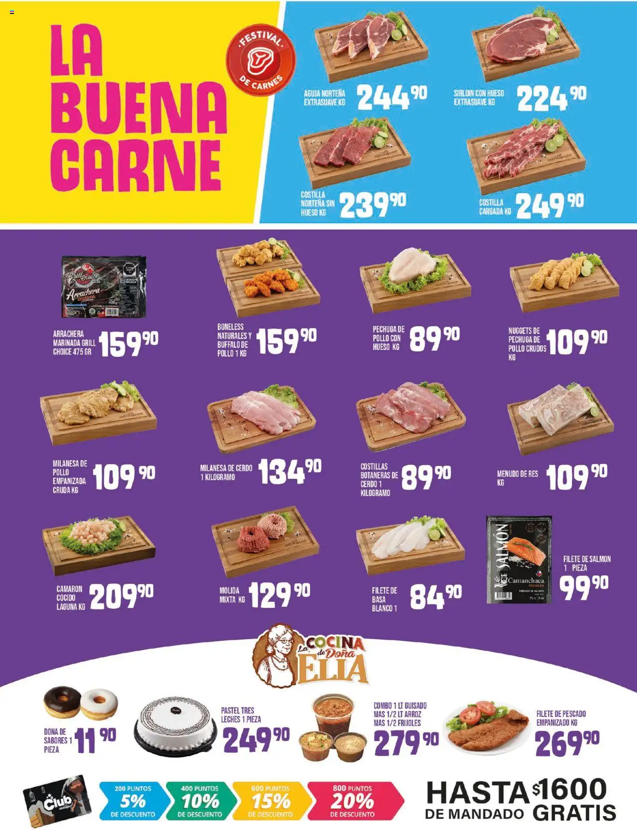 Nuevas ofertas de Alsuper válidas en toda la República Mexicana desde el 01.08.2025. ¡Encuentra las mejores ofertas en Alsuper - Folleto - Zacatecas! | Página: 2 | Productos: Pastel, Cerdo, Arroz, Res