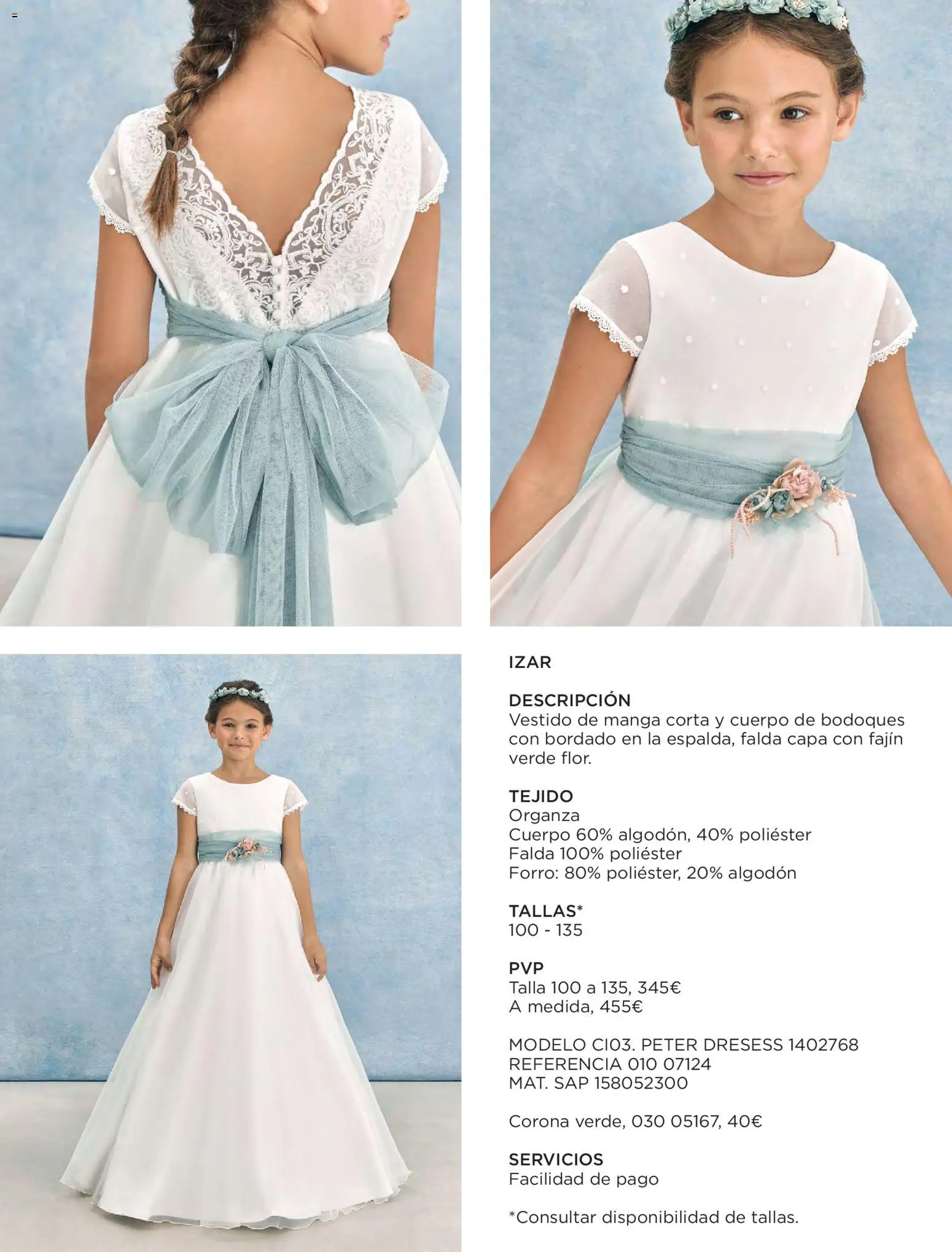 Nuevas ofertas de El Corte Inglés válidas en toda la República Mexicana desde el 20.11.2025. ¡Encuentra las mejores ofertas en El Corte Inglés catálogo Comuniones 2026! | Página: 36 | Productos: Manga, Algodón, Vestido, Falda