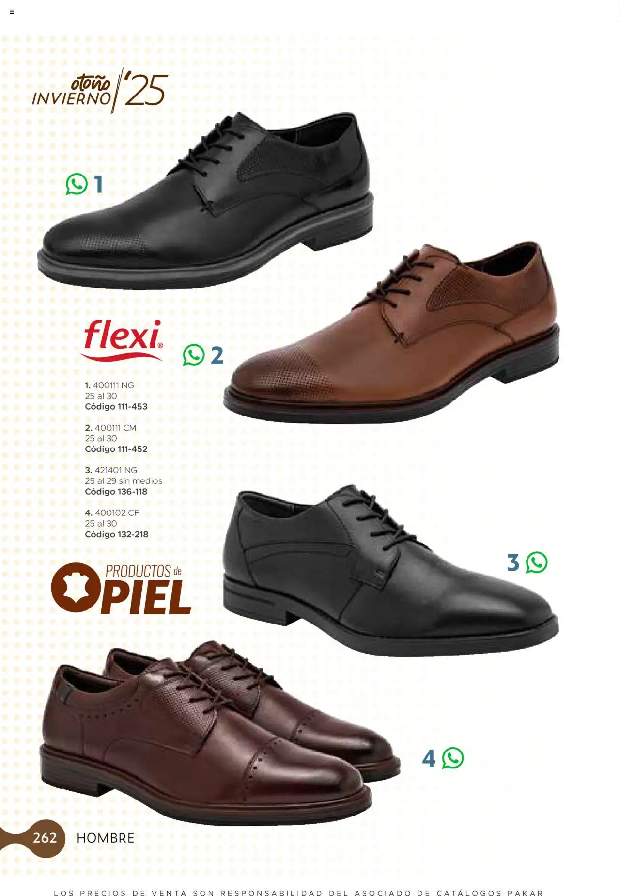 Nuevas ofertas de SC Pakar válidas en toda la República Mexicana desde el 24.07.2025. ¡Encuentra las mejores ofertas en SC Pakar - Catálogo Hombre otoño / invierno! | Página: 262