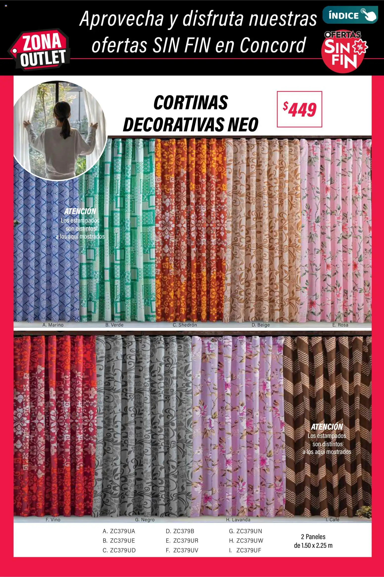 Nuevas ofertas de Colchas Concord válidas en toda la República Mexicana desde el 01.11.2025. ¡Encuentra las mejores ofertas en Colchas Concord Buen Fin! | Página: 267 | Productos: Café, Vino, Cortinas