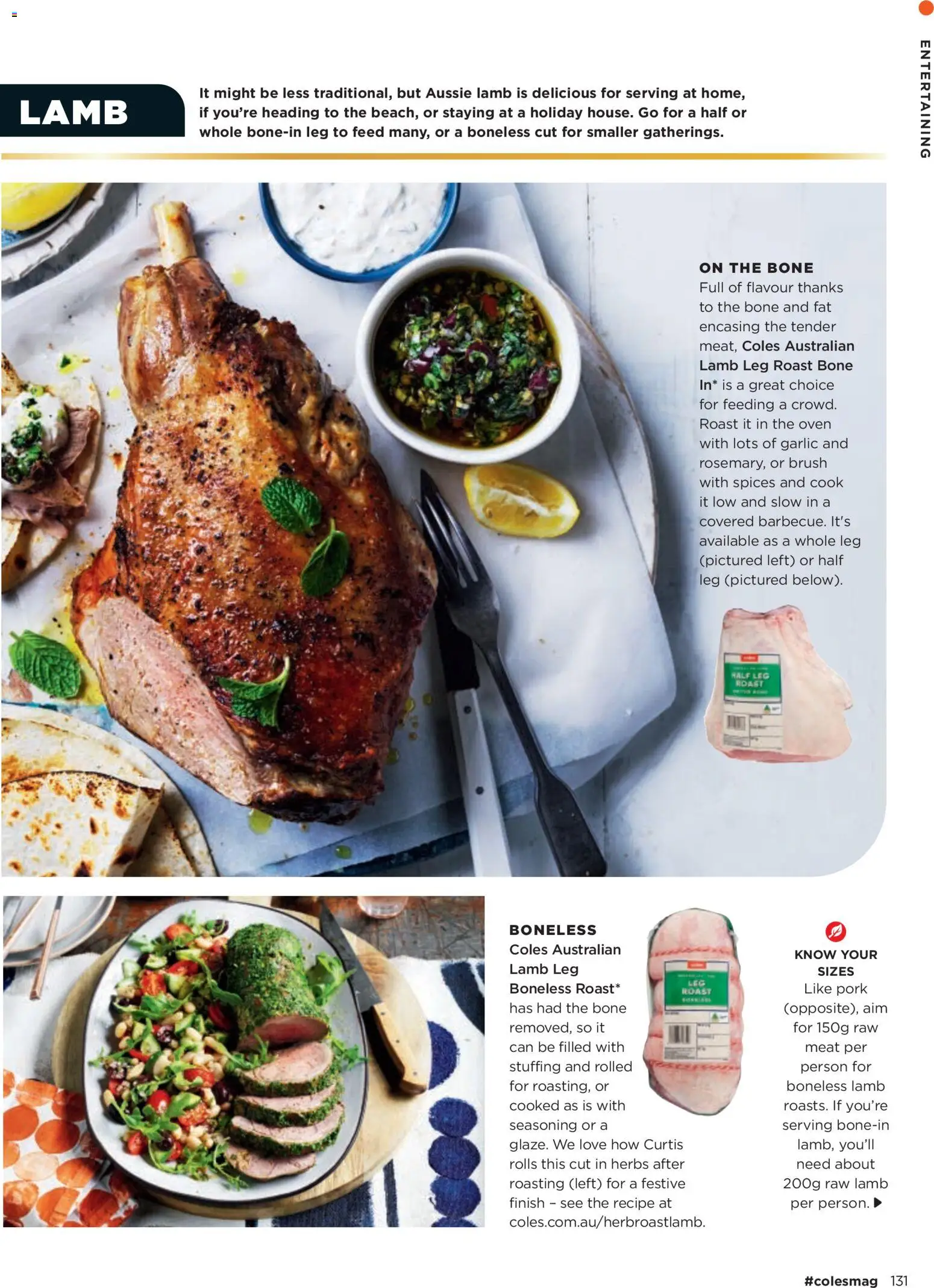 Coles catalogue - valid from 06.11.2025 | Page: 131 | Products: Brush, Pork, Lamb, Oven