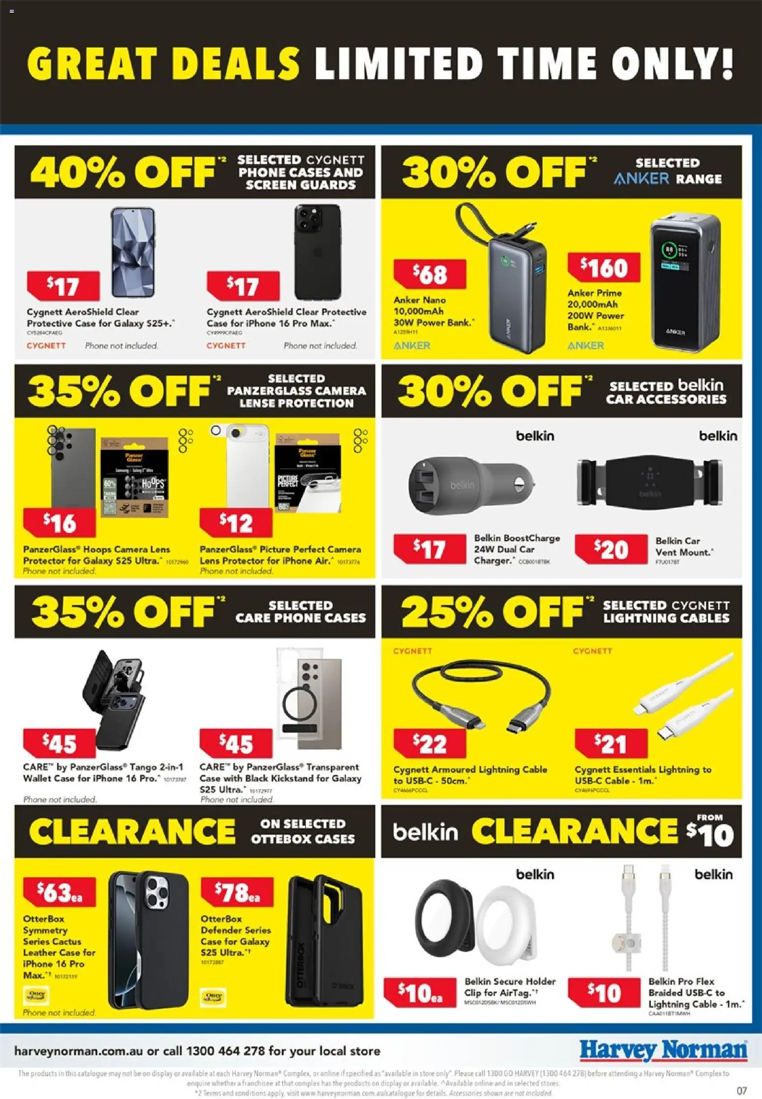 Harvey Norman catalogue - valid from 03.01.2026 | Page: 7 | Products: Wallet, Clip, Camera, Case