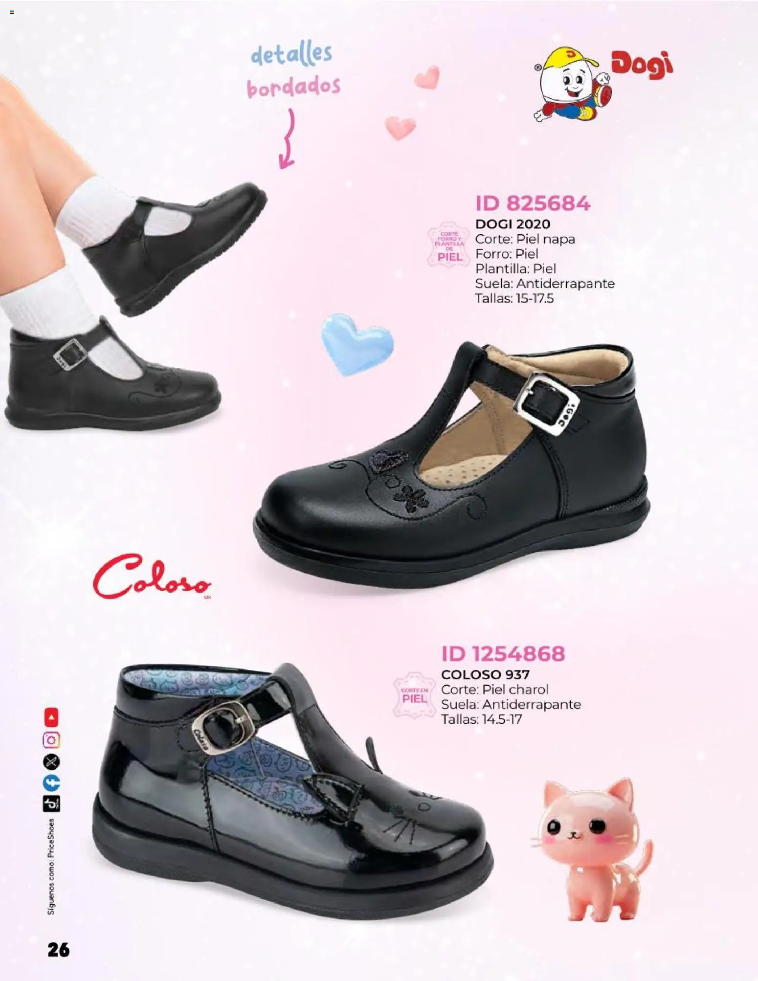 Nuevas ofertas de Price Shoes válidas en toda la República Mexicana desde el 27.10.2025. ¡Encuentra las mejores ofertas en Price Shoes catálogo Kids todo en uno! | Página: 26