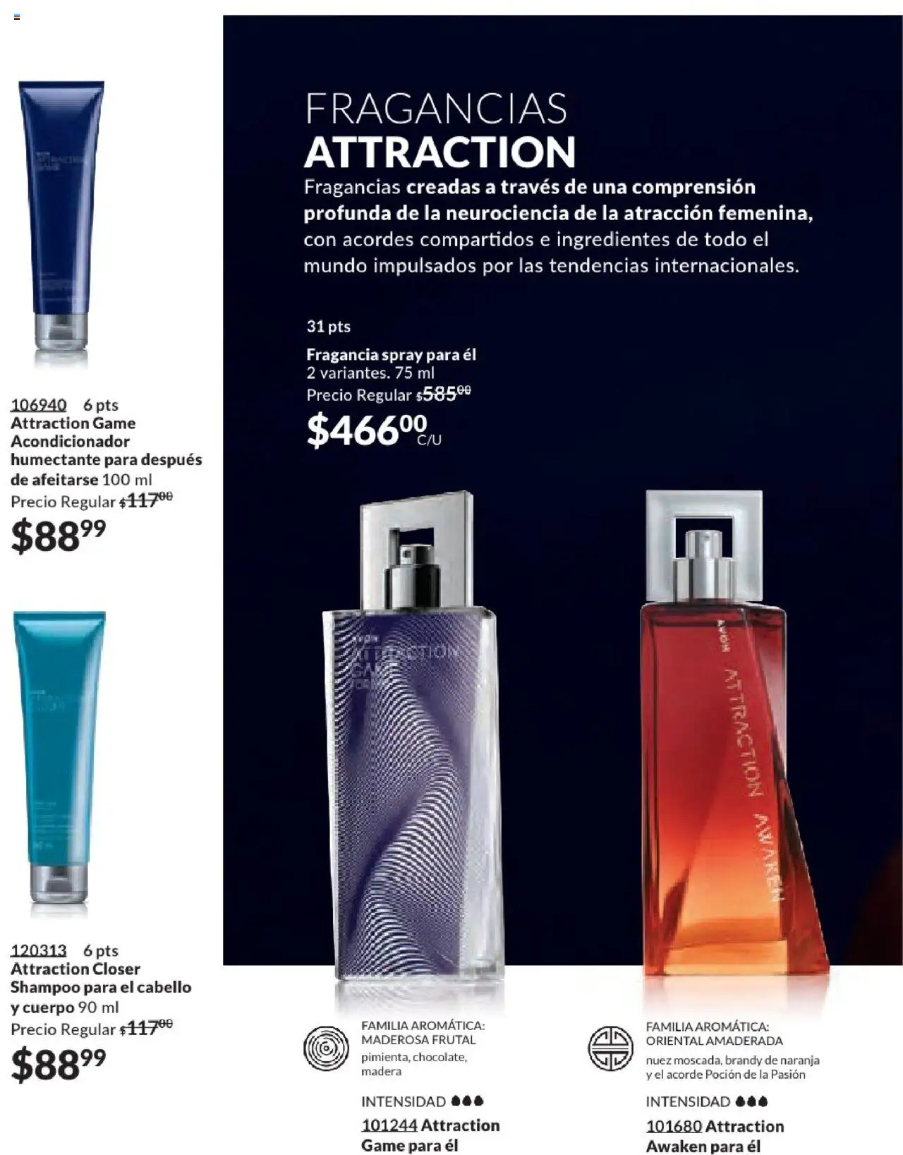Nuevas ofertas de AVON válidas en toda la República Mexicana desde el 17.03.2025. ¡Encuentra las mejores ofertas en AVON campaña 7 2025! | Página: 81 | Productos: Nuez, Fragancia, Acondicionador