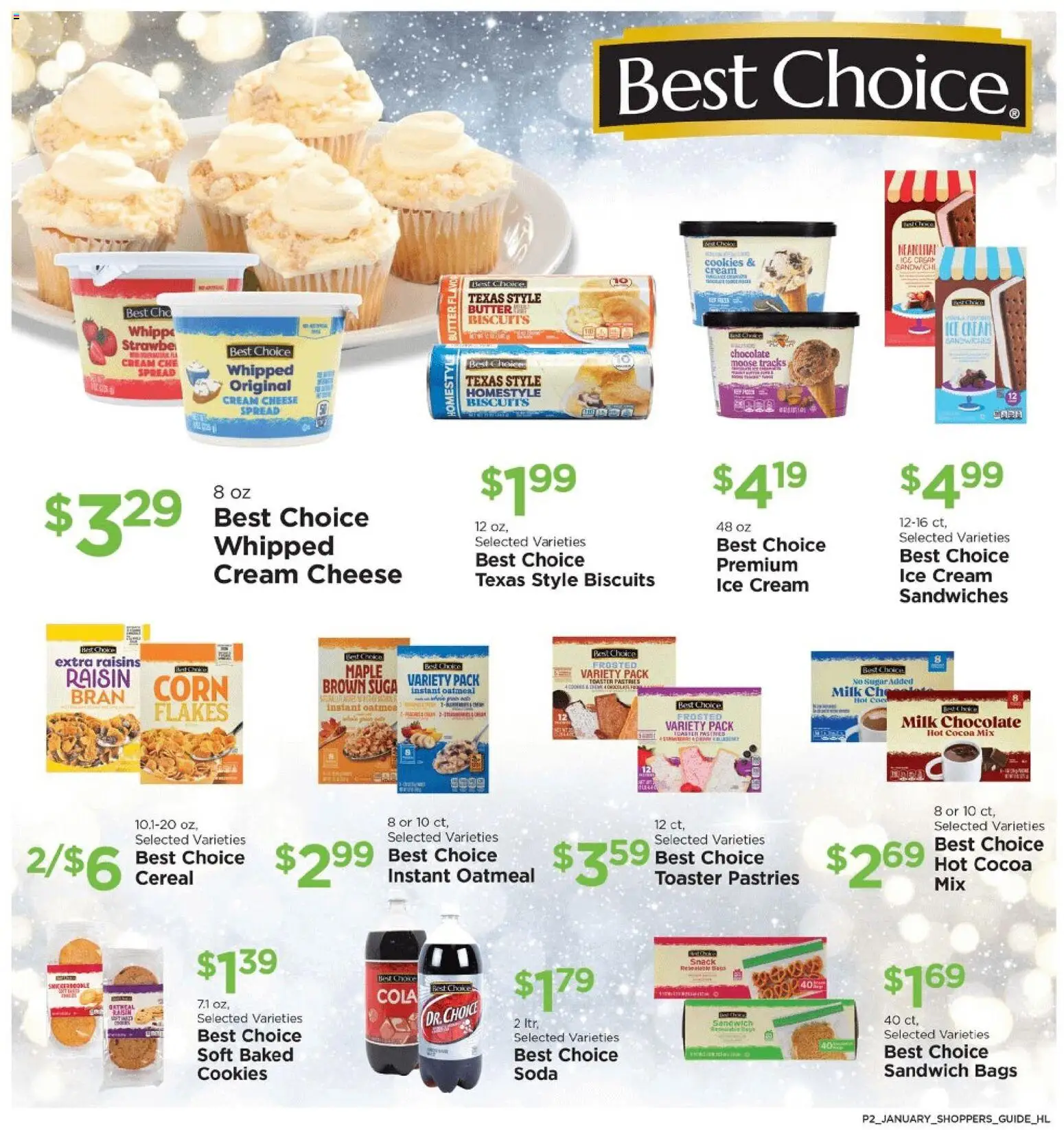 Homeland Bring Savings Home Shopper's Guide - valid from 01.01.2026 | Page: 2 | Products: Chocolate, Flakes, Ice cream, Sugar