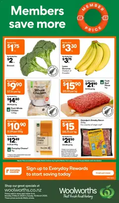 Woolworths catalogue preview  - valid from 09.03.2026