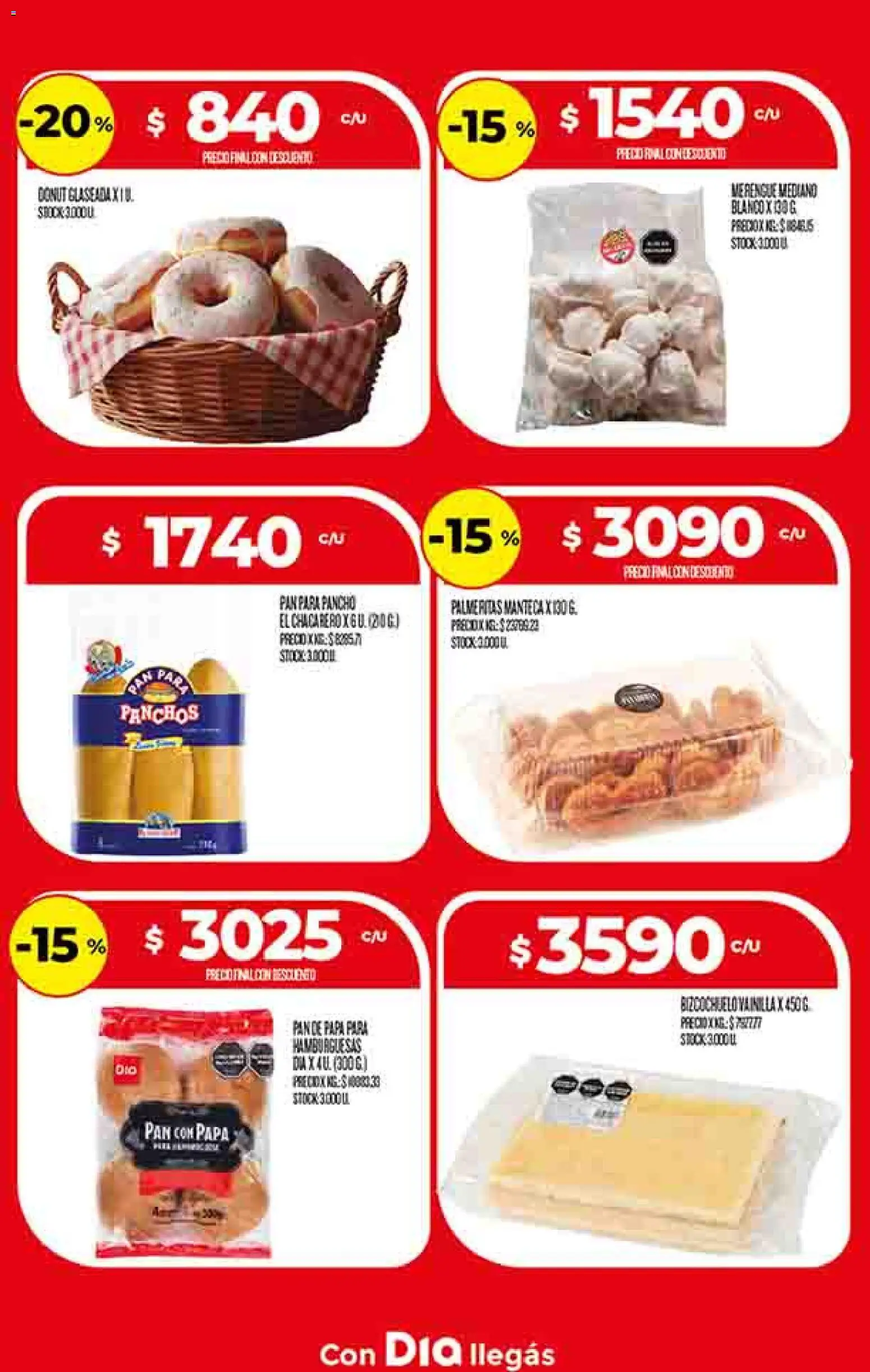 Dia - Ofertas │ válido desde el 08.04.2026 | Página: 16 | Productos: Papa, Manteca, Pan