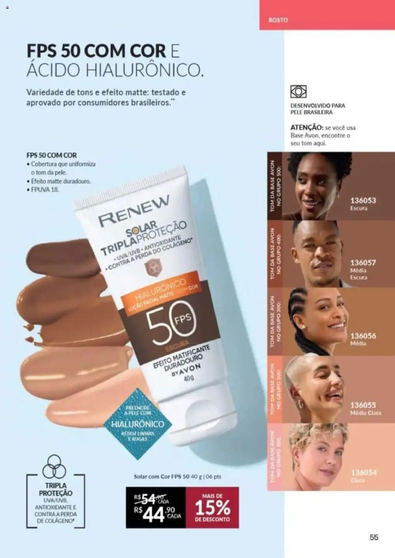 Avon Folheto - válido de 26.09.2025 | Página: 55 | Produtos: Base