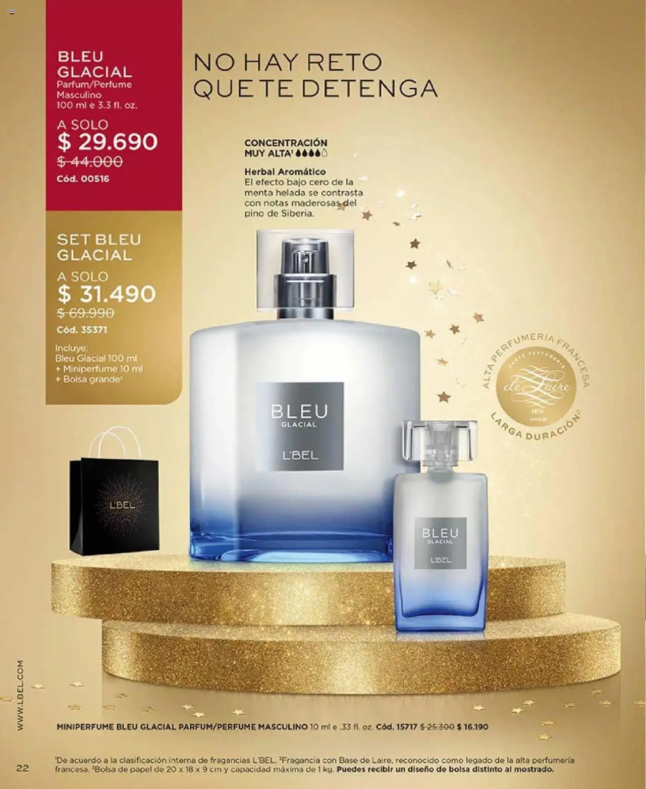 Catálogo L'Bel Campaña 17 │ válido desde el 14.10.2025 | Página: 22 | Productos: Bolsa, Base