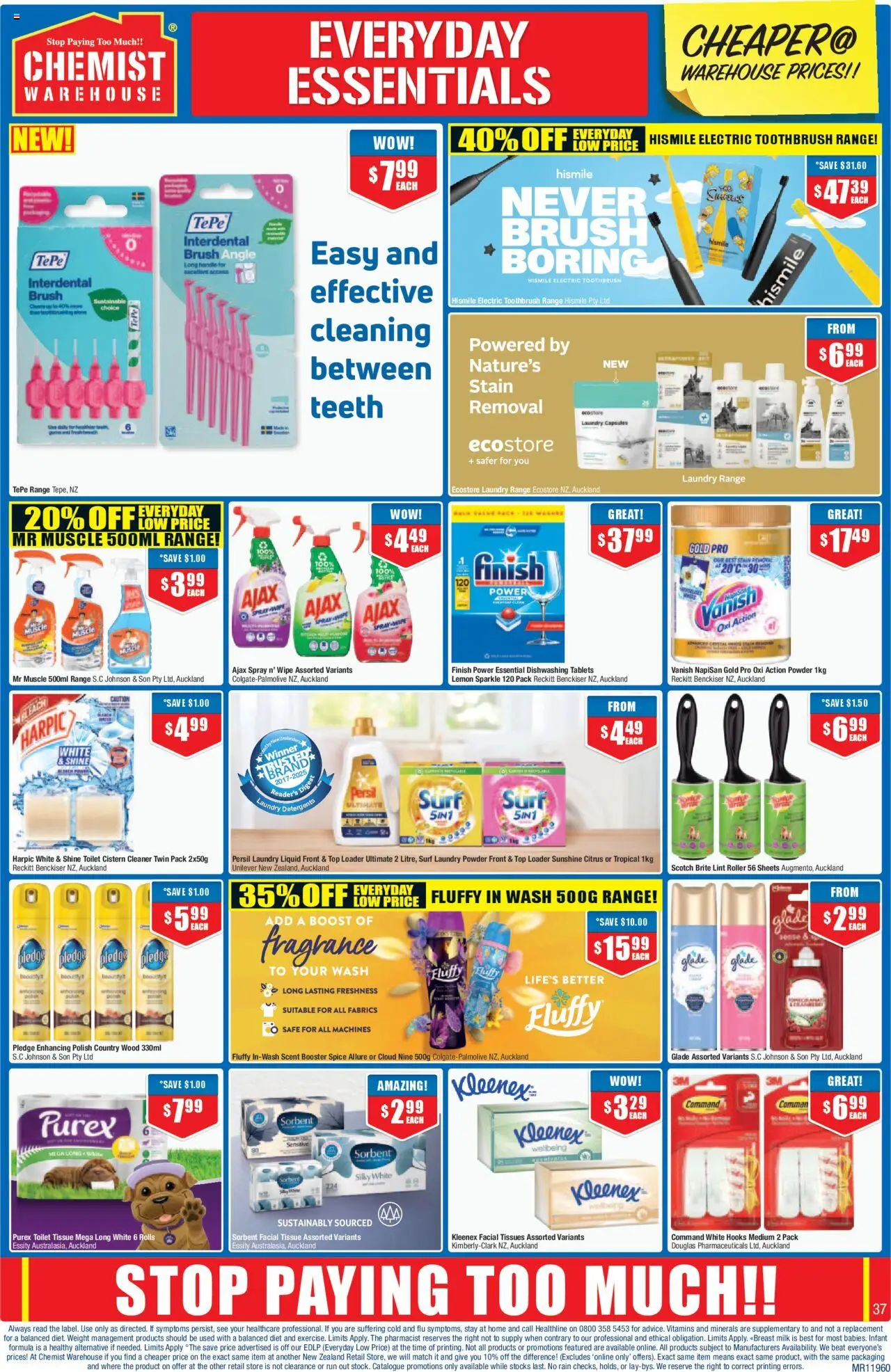 Chemist Warehouse catalogue from 17.07.2025 | Page: 37