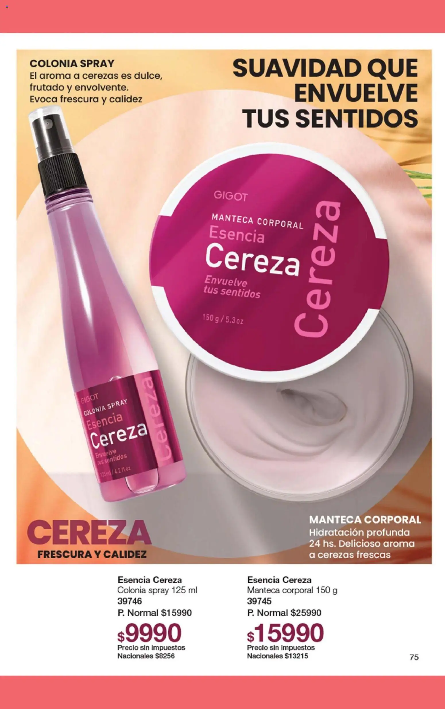 Gigot - CAMPAÑA 01 │ válido desde el 01.01.2026 | Página: 93 | Productos: Cerezas, Manteca