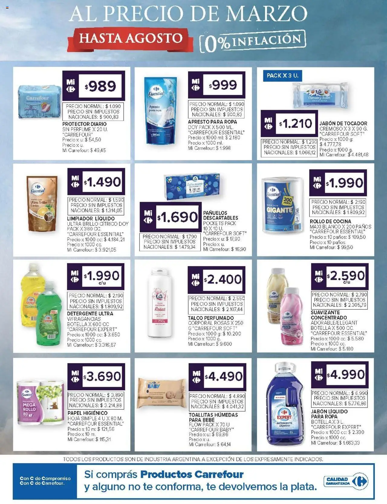 Carrefour ofertas - CABA │ válido desde el 19.08.2025 | Página: 48 | Productos: Perfume, Brillo, Jabón, Suavizante