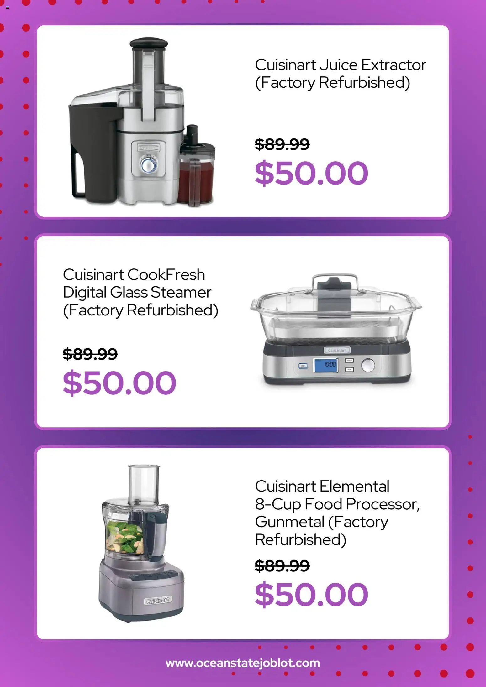 Ocean State Job Lot Cyber Week - valid from 30.11.2025 | Page: 4 | Products: Juice, Extractor, Steamer