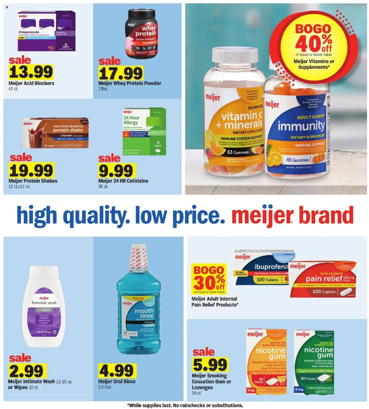 Meijer Weekly Ad - MI - valid from 06.07.2025 | Page: 21 | Products: Vitamin, Powder, Chocolate, Mouth Rinse