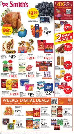 Preview of Smith's weekly ads valid from 15.10.2025
