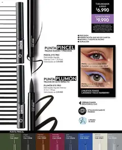 Catálogo Ésika Campaña 15 │ válido desde el 15.09.2025 | Página: 27 | Productos: Agua, Delineador, Plumón, Pincel