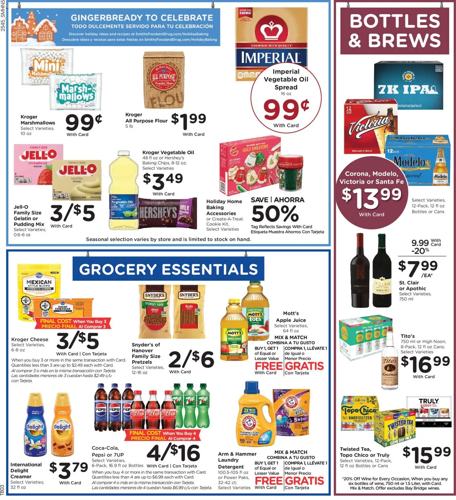 Smith's Weekly Ad - NM - valid from 10.12.2025 | Page: 7 | Products: Hammer, Milk, Oil, Juice