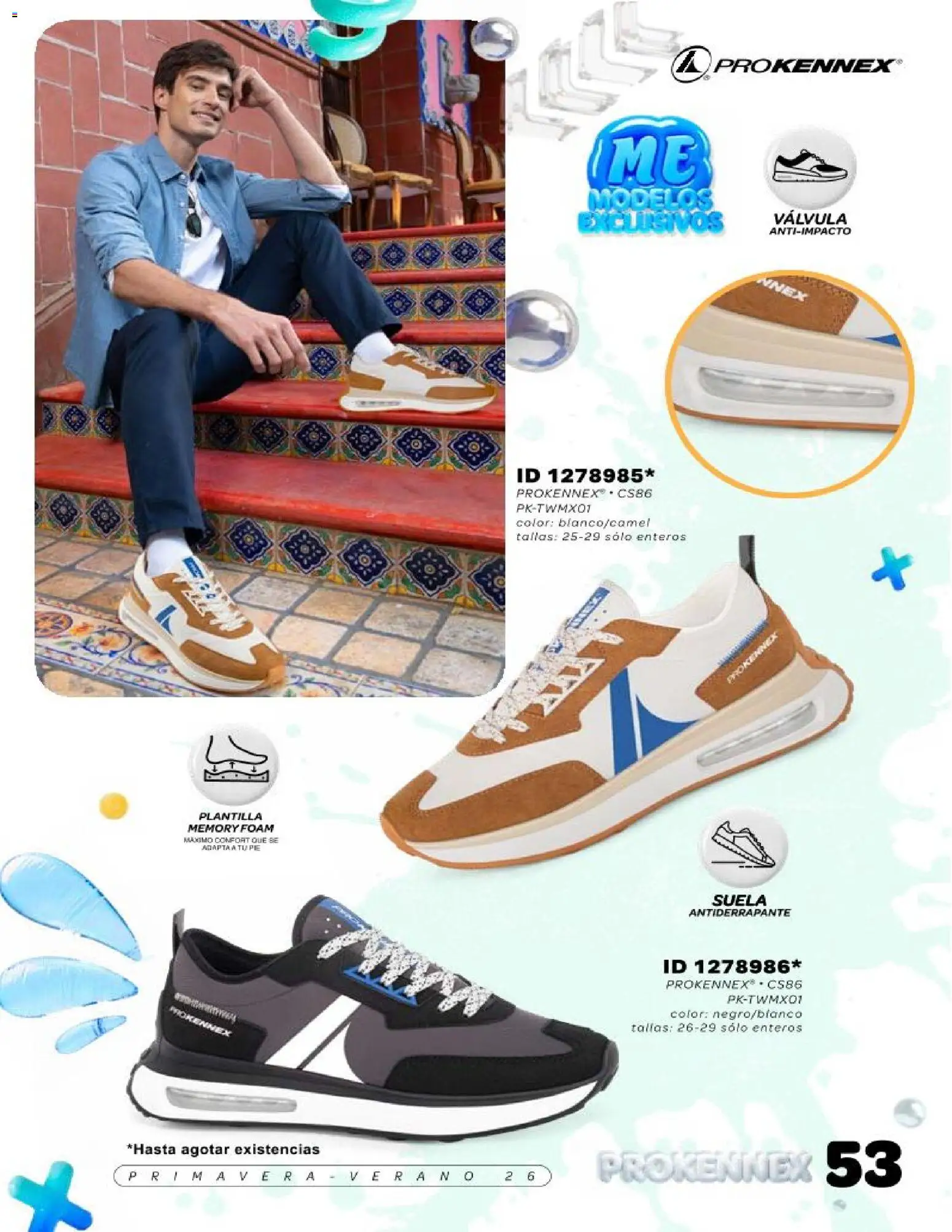 Nuevas ofertas de Price Shoes válidas en toda la República Mexicana desde el 30.03.2026. ¡Encuentra las mejores ofertas en Price Shoes catálogo Prokennex! | Página: 53 | Productos: Válvula