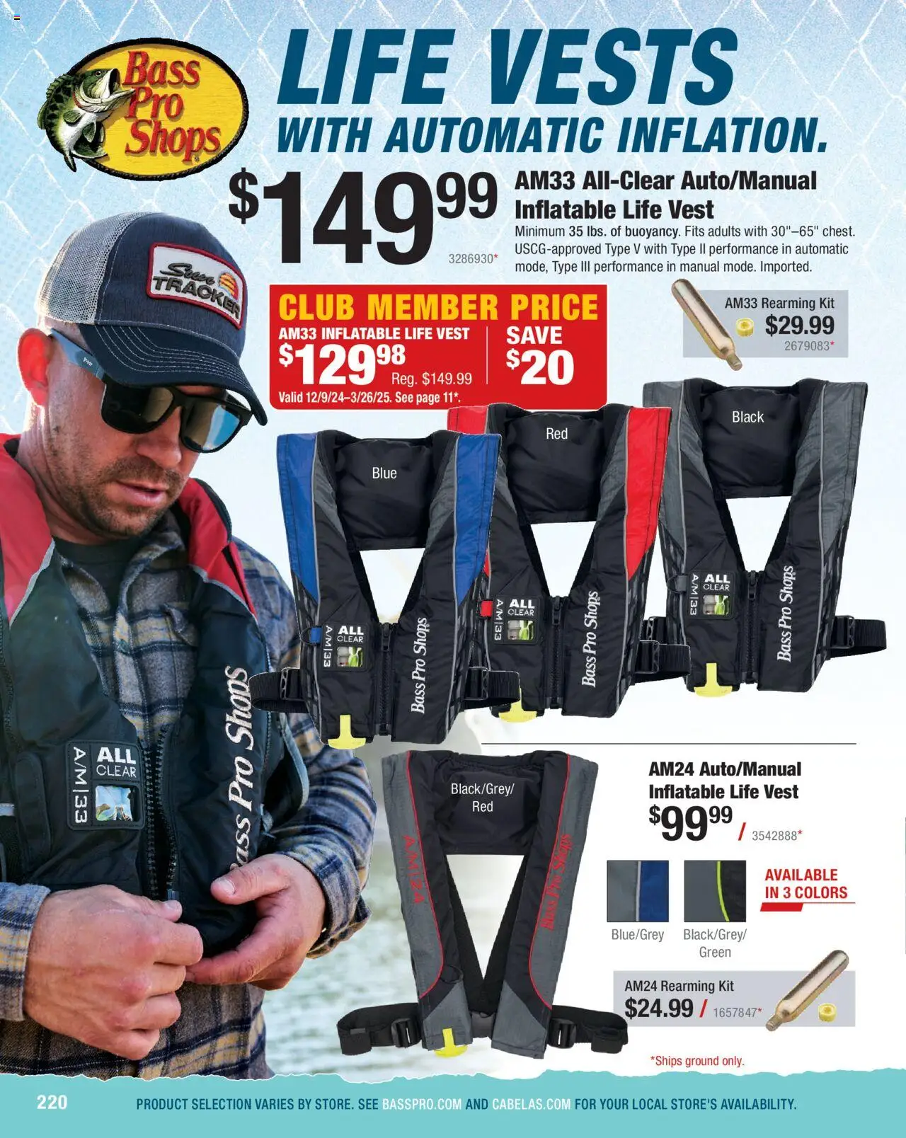 Cabela's Saltwater Specialist 25 - valid from 01.01.2025 | Page: 220 | Products: Vest