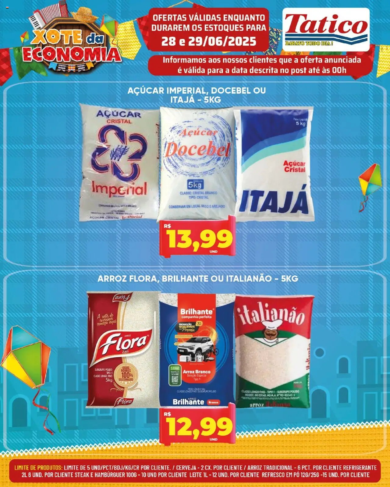 Tatico Folheto - válido de 30.06.2025 | Página: 20 | Produtos: Pó, Leite, Cerveja, Açúcar