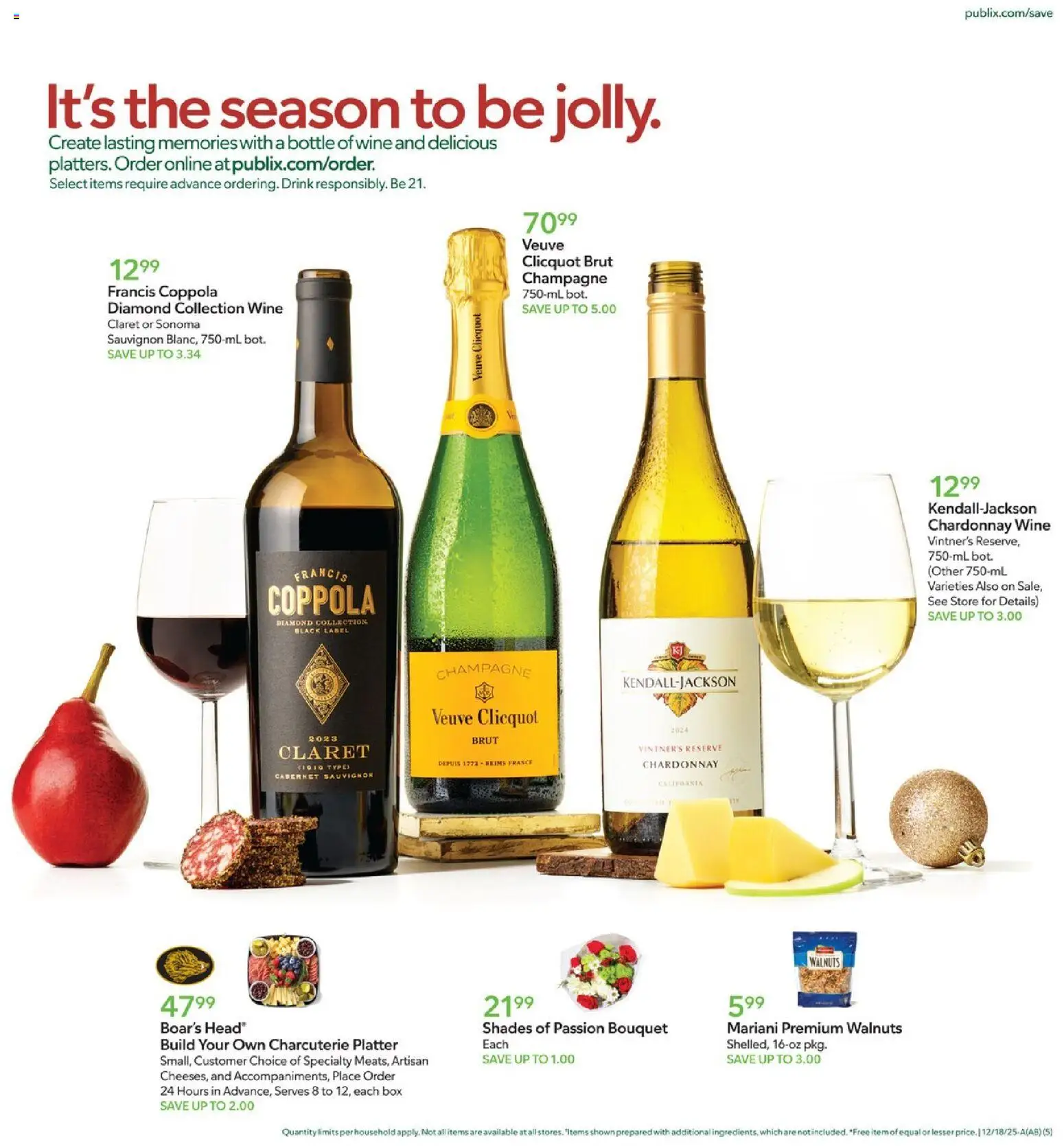 Publix Weekly Ad - valid from 17.12.2025 | Page: 5 | Products: Box, Wine