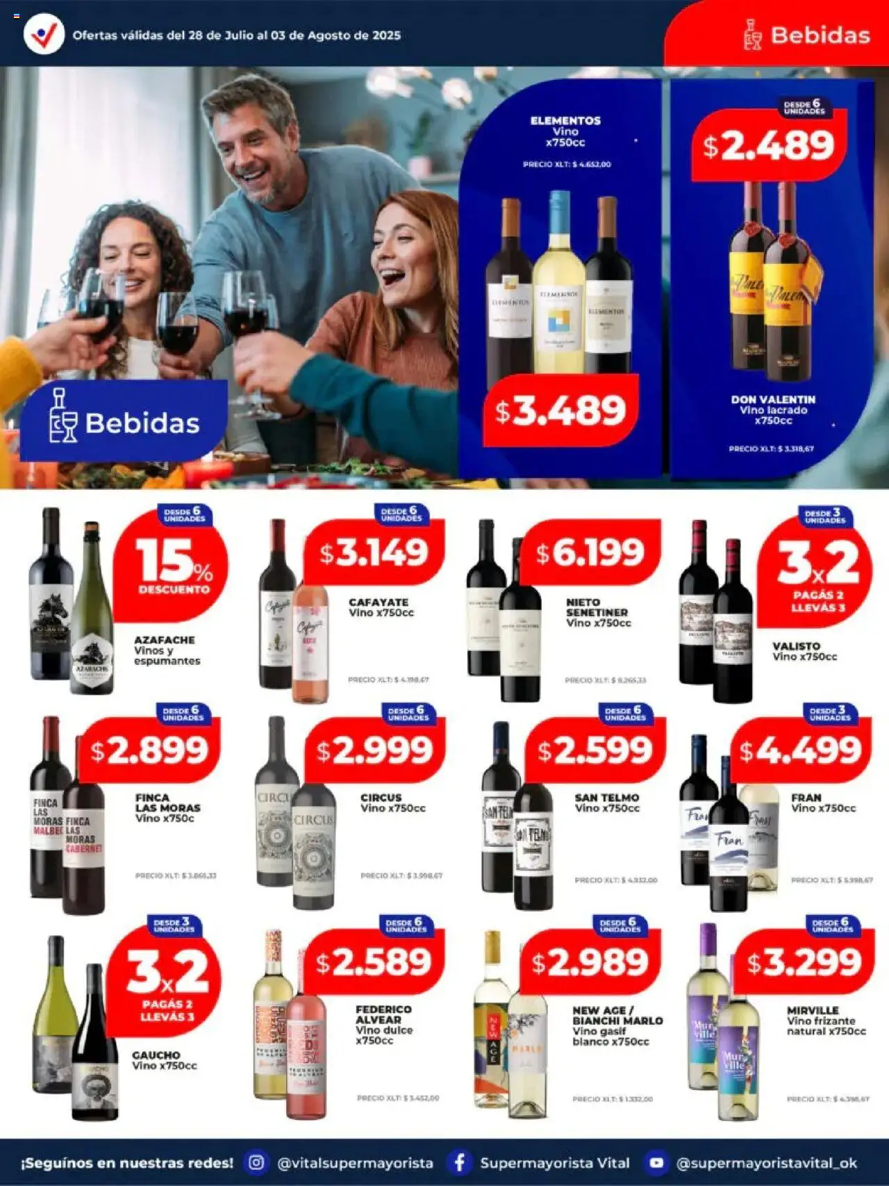 Vital - Ofertas │ válido desde el 28.07.2025 | Página: 11 | Productos: Vino