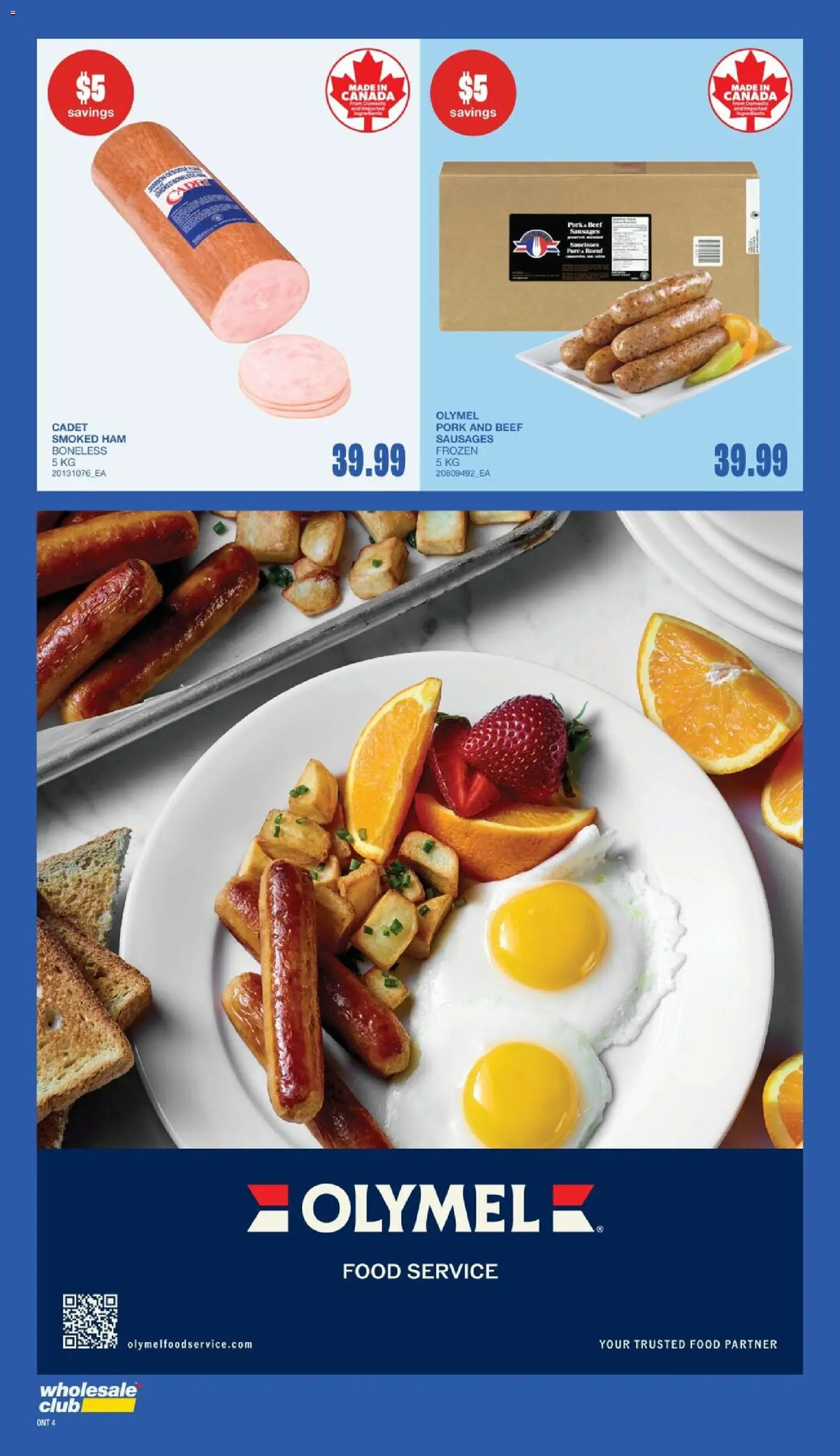 Wholesale Club flyer valid from 19.02.2026 | Page: 8 | Products: Beef, Ham, Pork