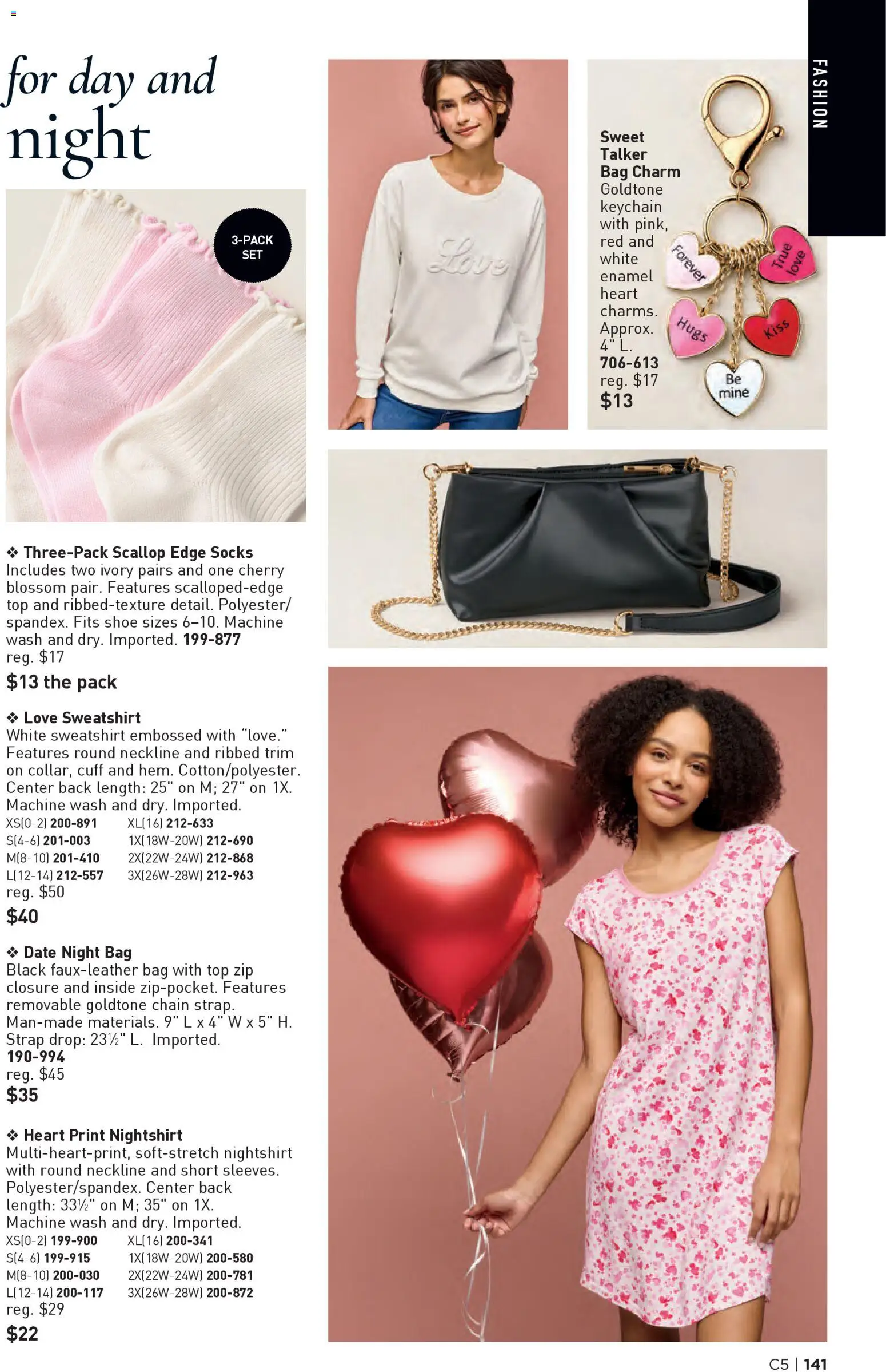 Avon Brochure - valid from 25.02.2026 | Page: 141 | Products: Trim, Socks, Date, Bag