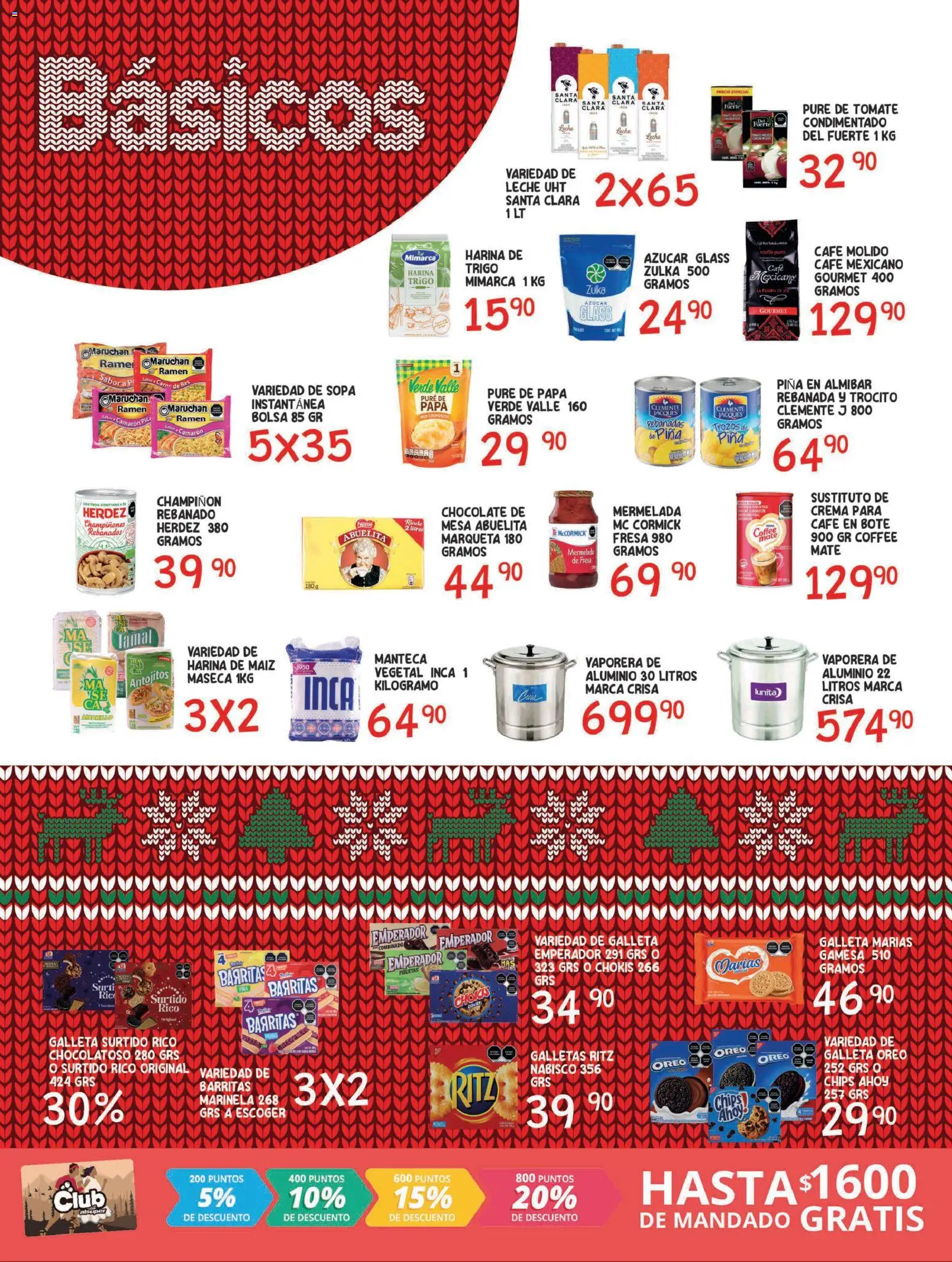 Nuevas ofertas de Alsuper válidas en toda la República Mexicana desde el 16.12.2025. ¡Encuentra las mejores ofertas en Alsuper folleto Chihuahua Estado! | Página: 2 | Productos: Bolsa, Tomate, Mermelada, Mesa
