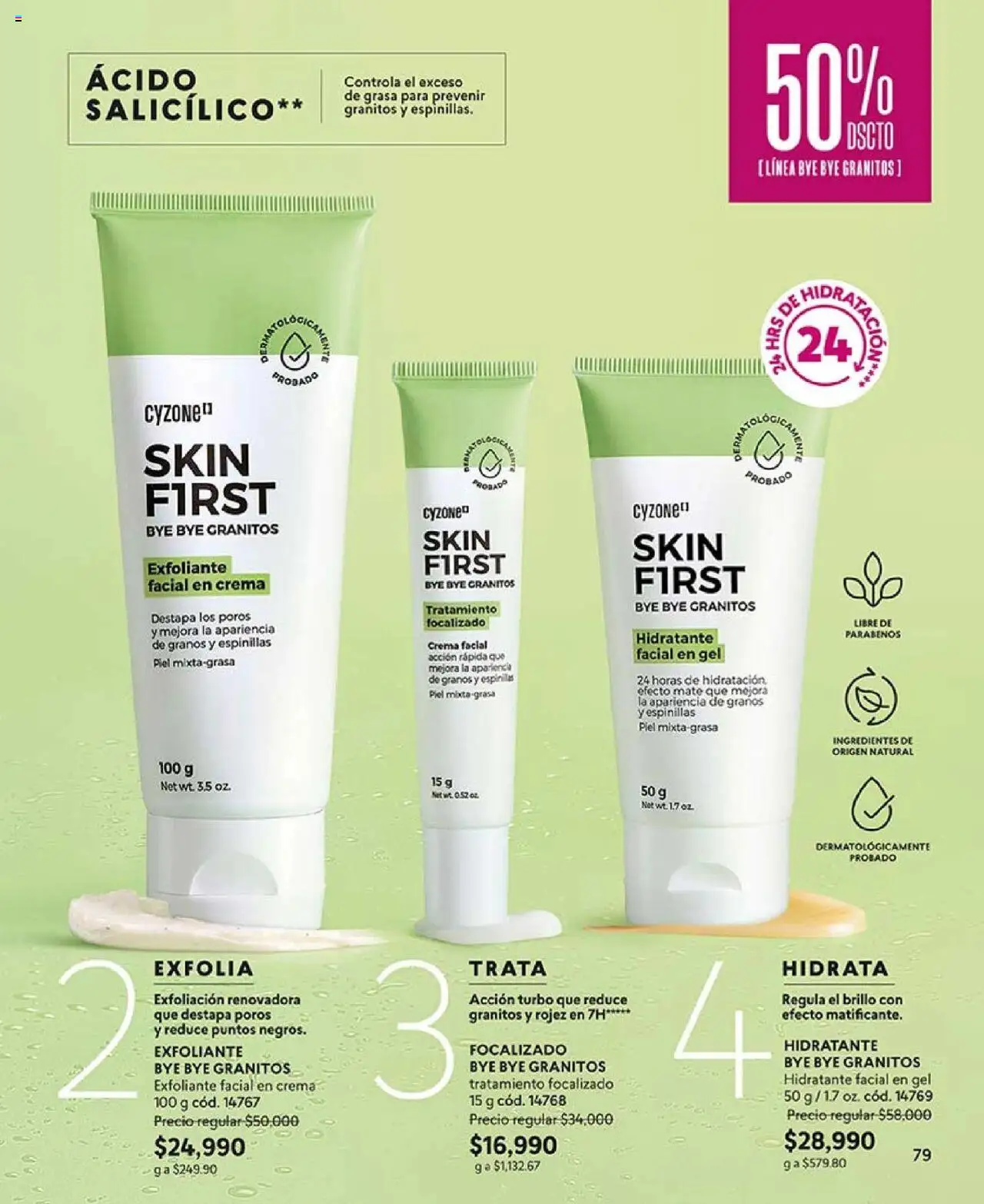 CyZone revista - valida desde el 05.05.2025 | Página: 87 | Productos: Exfoliante facial, Crema, Brillo