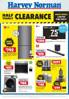 Preview of Harvey Norman - Electrical Appliance Clearance - valid from 24.12.2025