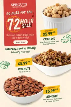Preview of Sprouts weekly ads valid from 11.02.2026