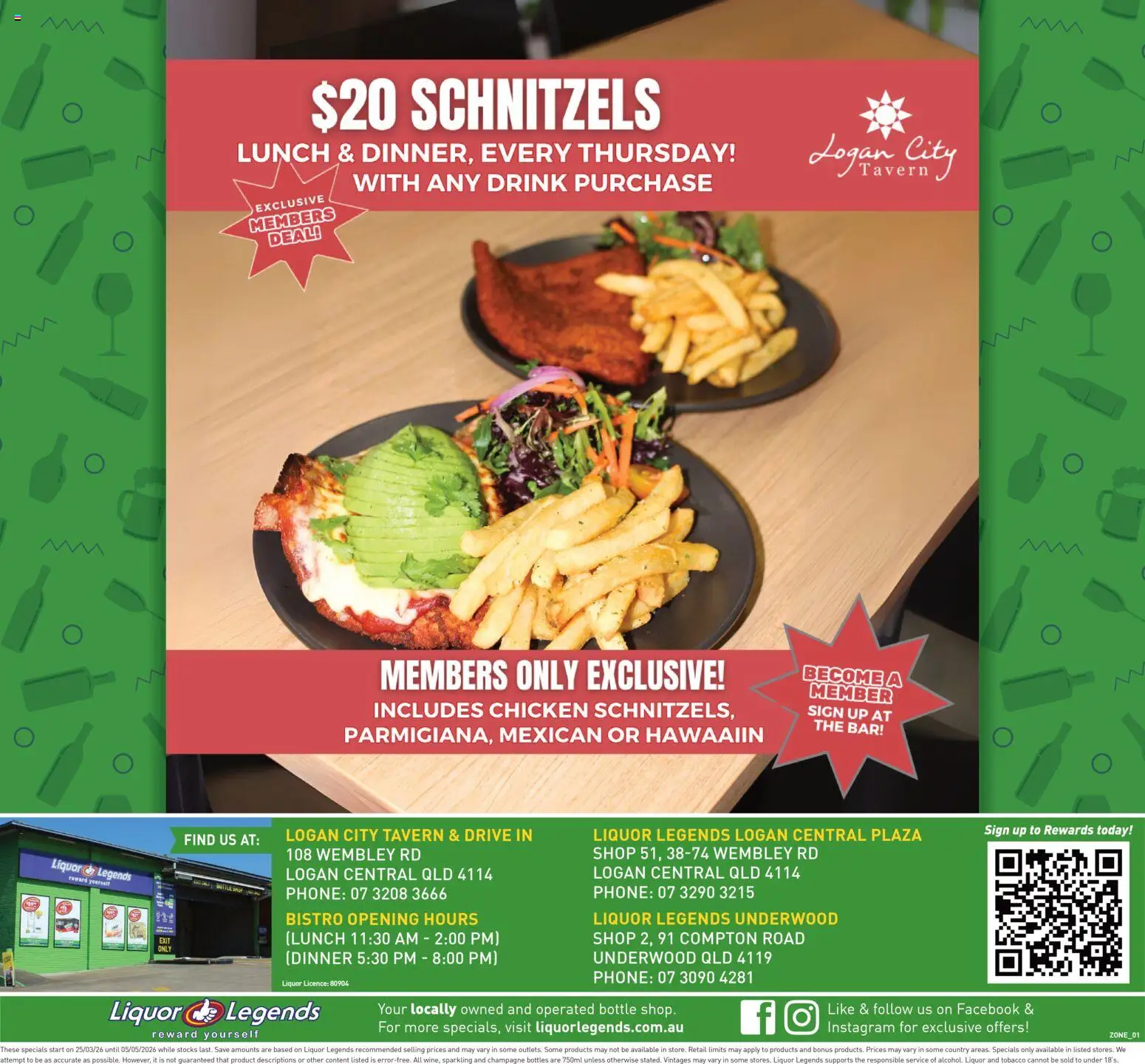 Liquor Legends catalogue - valid from 25.03.2026 | Page: 8 | Products: Chicken, Phone