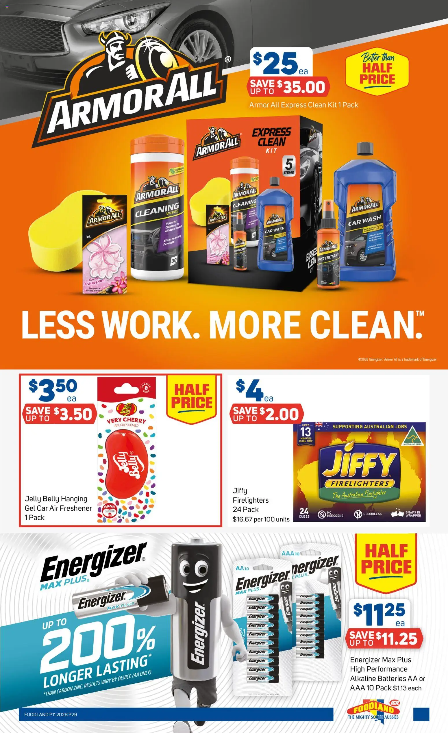 Foodland catalogue - valid from 11.03.2026 | Page: 29 | Products: Batteries, Device, Air freshener