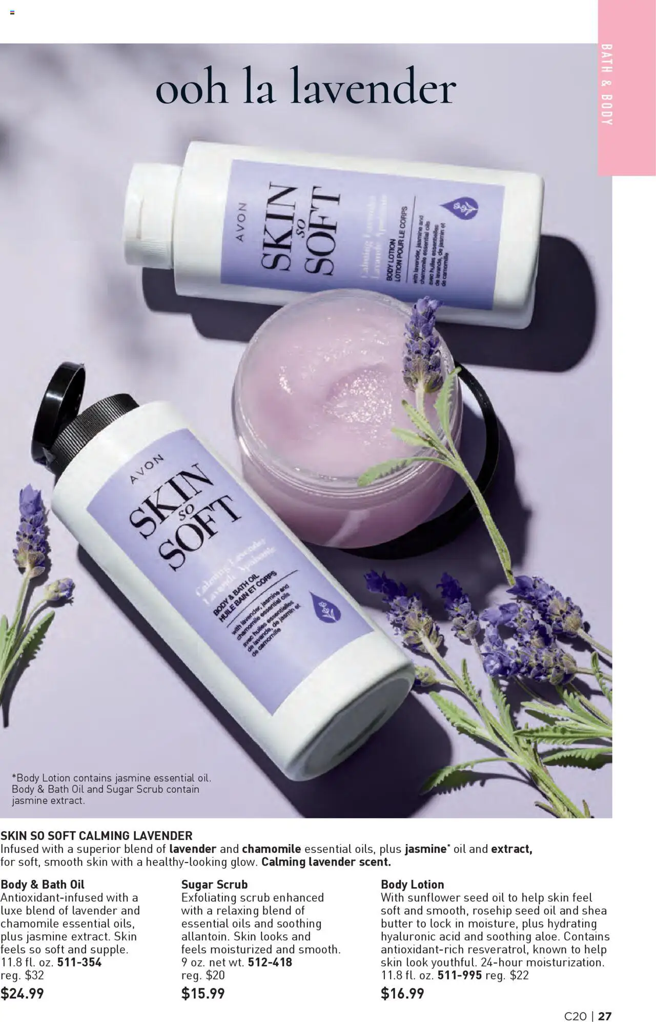 Avon Brochure - valid from 24.09.2025 | Page: 27 | Products: Bath, Butter, Oil, Sugar