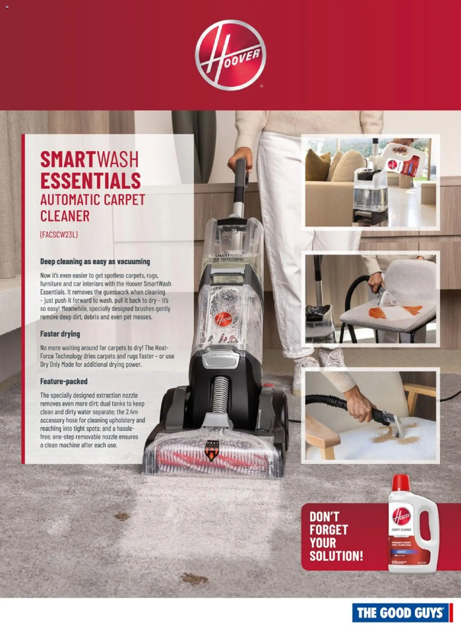 The Good Guys catalogue - valid from 29.04.2026 | Page: 18 | Products: Carpet, Cleaner, Water, Rugs