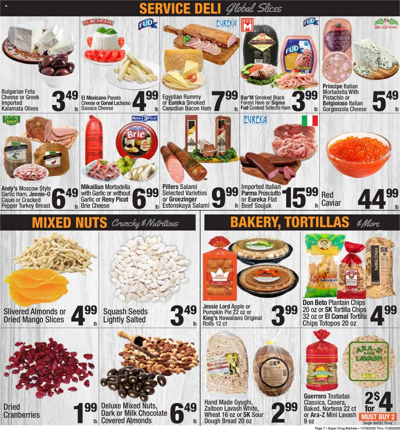 Super King - Weekly Ad - valid from 26.11.2025 | Page: 8 | Products: Bread, Pepper, Pumpkin Pie, Pumpkin