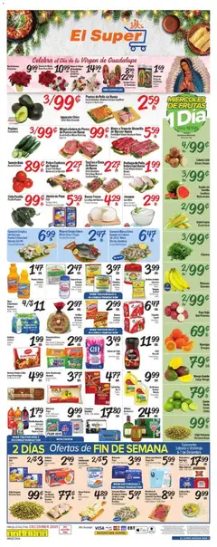 Preview of El Super weekly ads valid from 03.12.2025