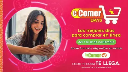 Vista previa de La Comer folleto, nuevo folleto de la tienda, válido en México a partir del 07.11.2025