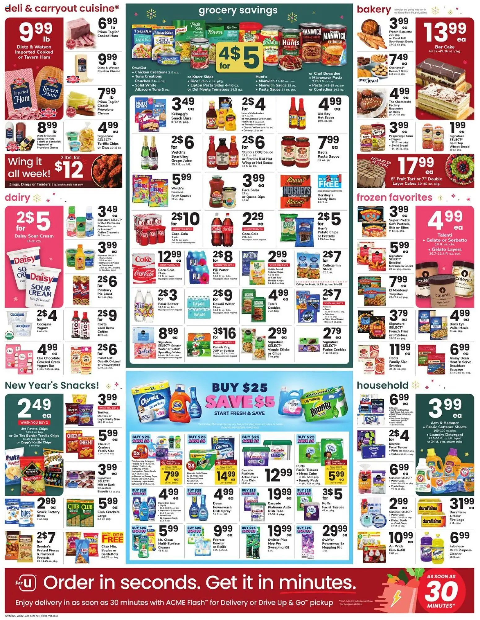 Acme Weekly Ad - NJ - valid from 26.12.2025 | Page: 3 | Products: Yogurt, Chocolate, Microwave, Hat