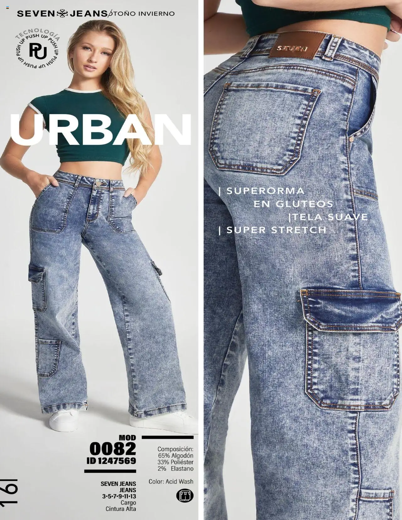 Nuevas ofertas de Price Shoes válidas en toda la República Mexicana desde el 23.07.2025. ¡Encuentra las mejores ofertas en Price Shoes - Catálogo Seven Jeans! | Página: 16 | Productos: Algodón