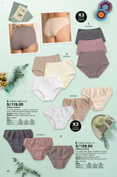 Vista previa de folleto Leonisa - Para looks serenos de la Leonisa válido desde 01.10.2025 | Página: 46