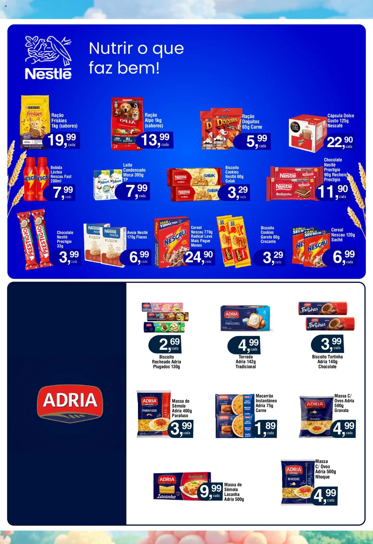 Royal Supermercados Folheto - válido de 16.03.2026 | Página: 7 | Produtos: Ovos, Chocolate, Macarrão, Bebida