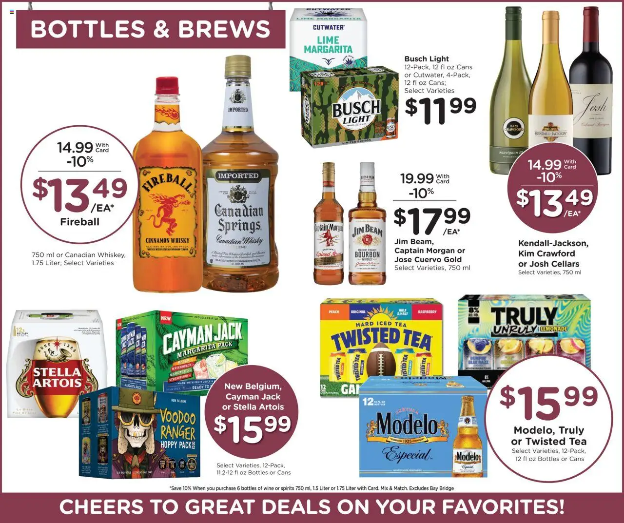 Baker's Weekly Ad - valid from 15.10.2025 | Page: 12 | Products: Juice, Wine, Peach, Watermelon