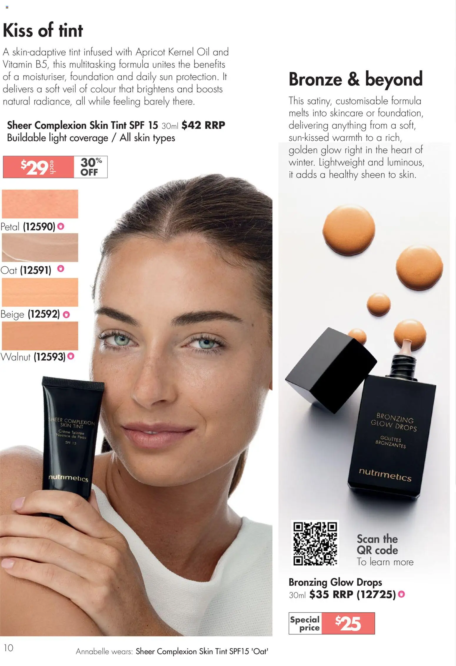 Nutrimetics catalogue - valid from 26.04.2026 | Page: 10 | Products: Light, Oil, Foundation, Vitamin