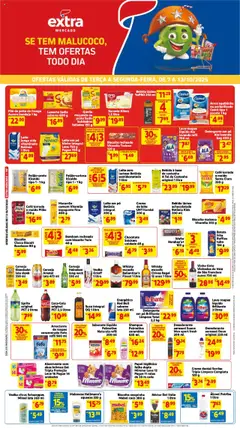 Extra - Ofertas de Mercado Semanal - Pré-Visualização do folheto da loja Extra, válido de 07.10.2025